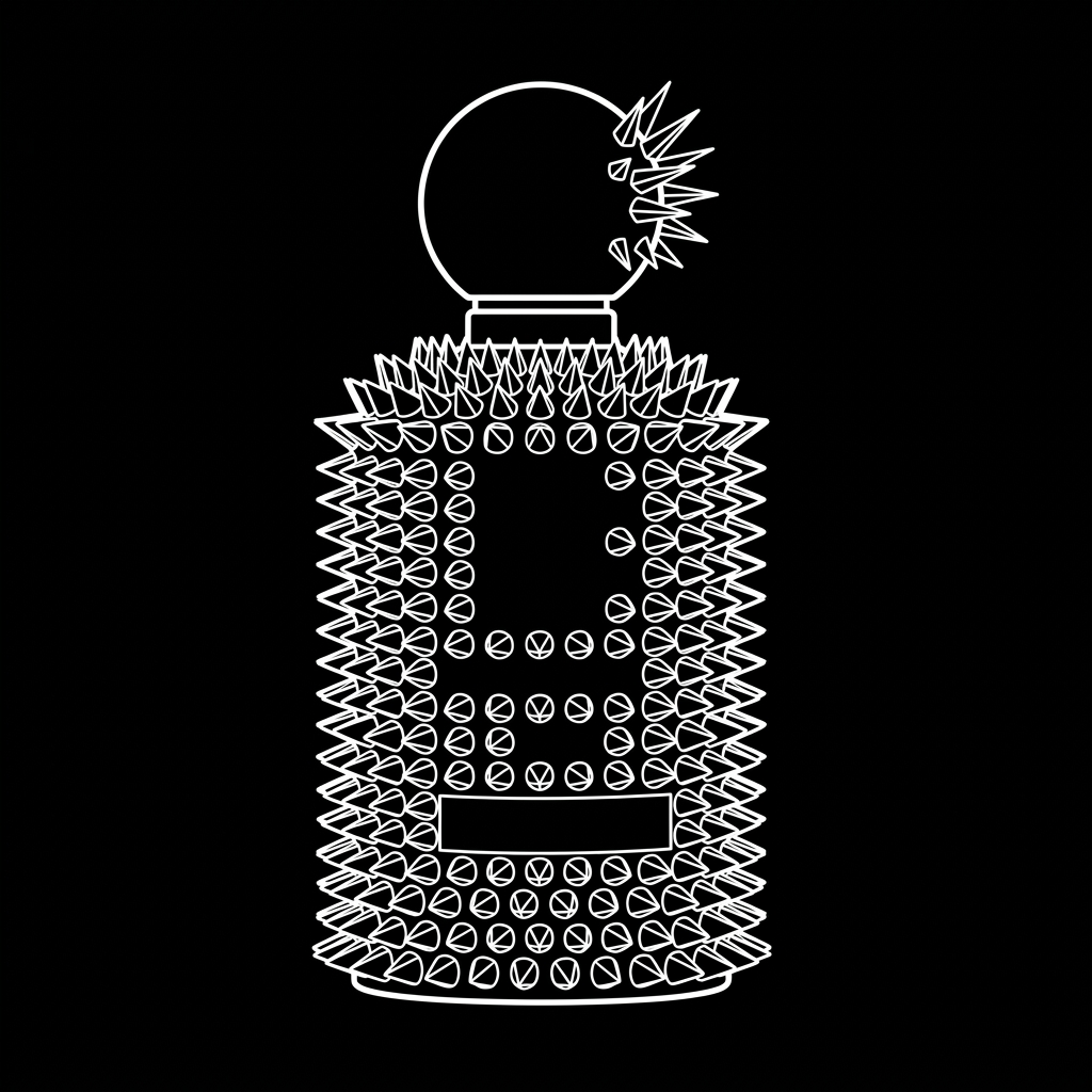 Flacon Louboutin — wireframe
