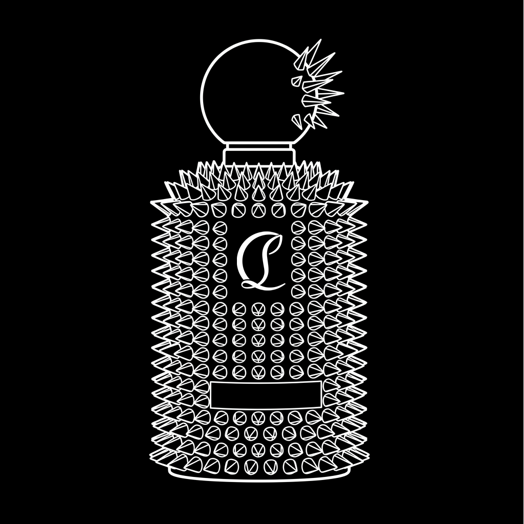 Flacon Louboutin — wireframe
